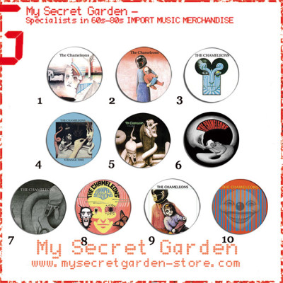 The Chameleons - Script Of The Bridge Album Pinback Button Badge Set ( or Hair Ties / 4.4 cm Badge / Magnet / Keychain Set )